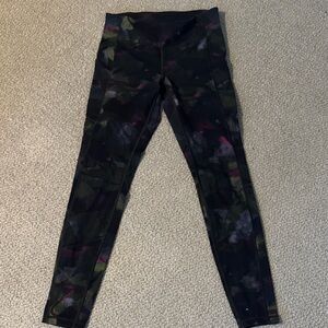 Lululemon multi-colored workout leggings
